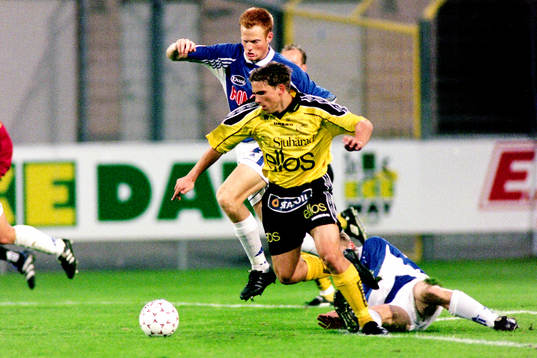 Anders Svensson, Elfsborg med halmstads Michael Svensson i