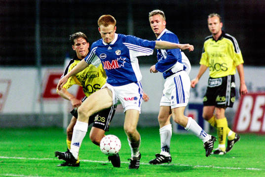 Michael Svensson, Halmstad med Anders Svensson, Elfsborg i