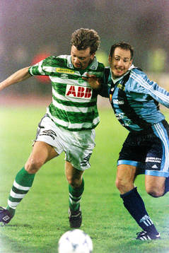 Patrik Larsson, Västerås och Daniel Martinez, Djurgården