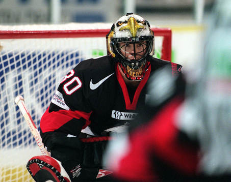 Andrew Verner, målvakt i Malmö Redhawks