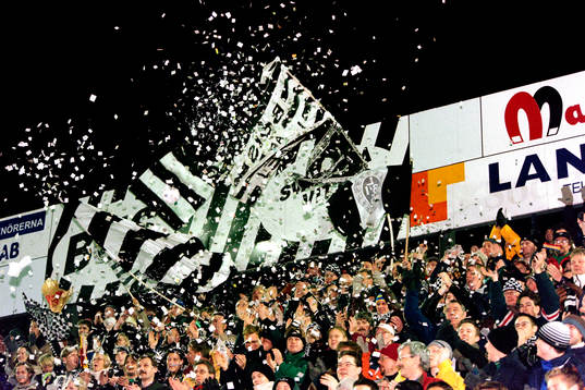 Bläddra bland fler bilder av Fotboll, kval, Allsvenskan, Landskrona - Trelleborg, 2-3