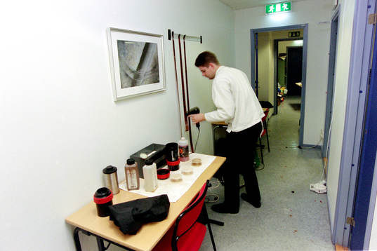 Fotografer på plats i Helsingborg