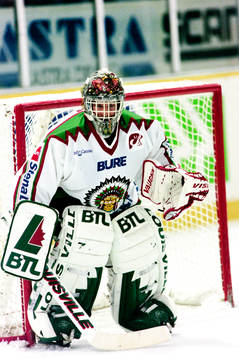Mikael Sandberg, målvakt i Frölunda