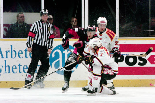Ishockey, Elitserien, Malmö - Brynäs, 2-4