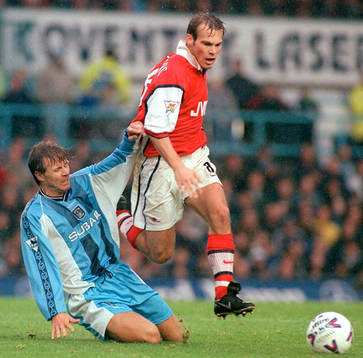 Roland Nilsson, Coventry och Fredrik Ljungberg, Arsenal