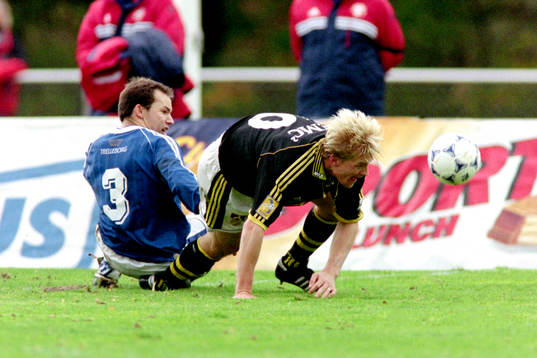 Jörgen Eriksson, Trelleborg och Johan Mjällby, AIK