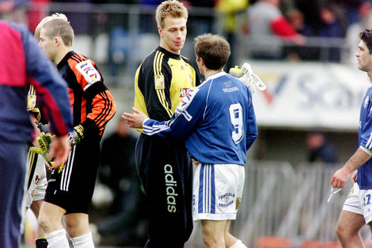Mattias Asper, Målvakt, AIK och Magnus Arvidsson,