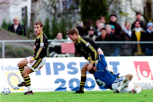 Magnus Arvidsson, Trelleborg stoppas av Michael Brundin och