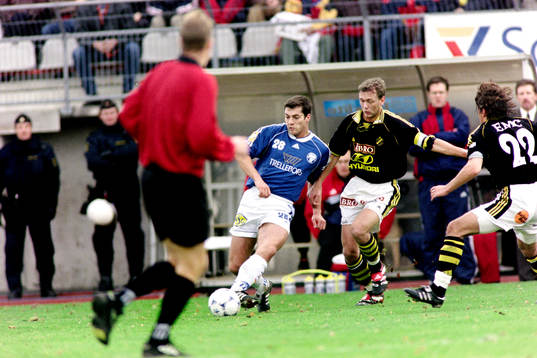 Stefan van Riel, Trelleborg och Krister Nordin, AIK