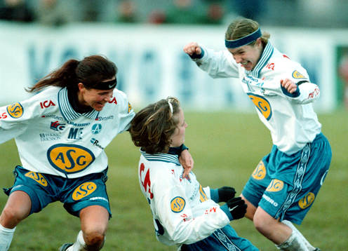 Malin Swedberg, Anna Pohjanen och Veronica Svensson,