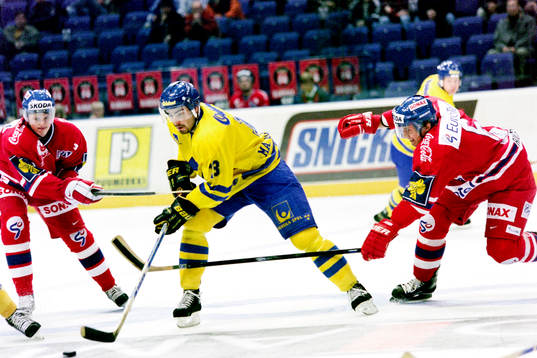 Ishockey, Karjala Cup, Sverige - Tjeckien, 2-2