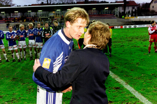 Jesper Mattsson, Halmstad och Susanne Erlandsson, Svenska