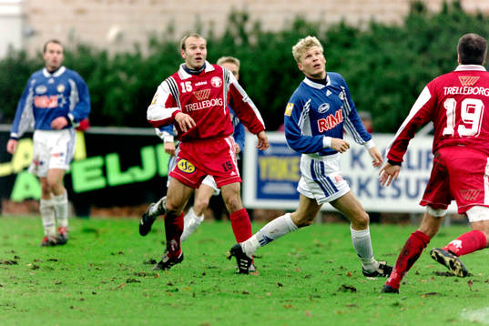 Tommi Grönlund, Trelleborg och Mats Lilienberg, Halmstad