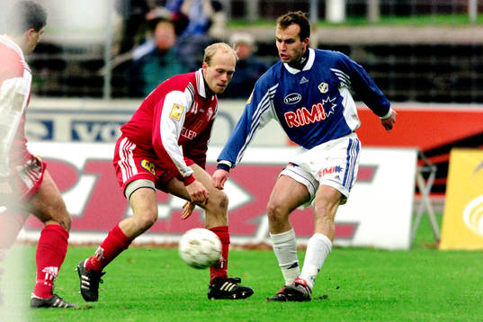 Mikael Danielsson, Trelleborg och Peter Vougt, Halmstad