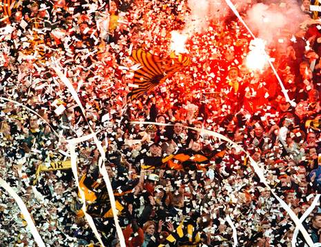 AIK svenska mästare, SM-guld, supporter