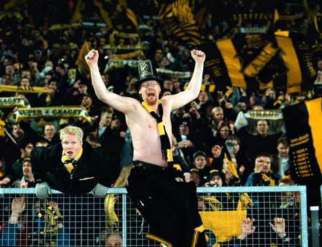 AIK svenska mästare, SM-guld, supporter