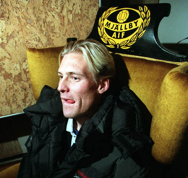 Johan Mjällby (Mjällby AIF, klubbmärke)