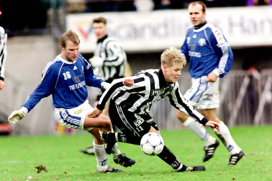Anders Friberg, Trelleborg i ryggen på Mathias Eklund,