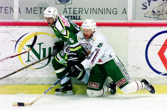 Fredrik Persson, Tingsryd med Stefan Elvenes, Rögle i