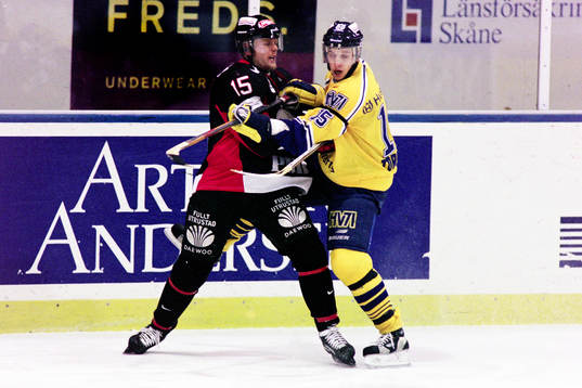 Jesper Damgaard, Malmö och Anti Törmänen, HV71