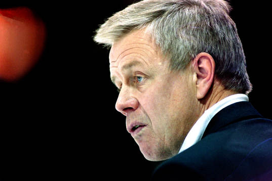 Lars-Erik Lundström, tränare i HV71