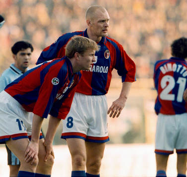 Kennet Andersson och Klas Ingesson, Bologna