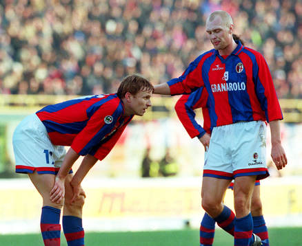 Kennet Andersson och Klas Ingesson, Bologna