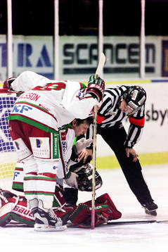 Håkan Algotsson, målvakt i Frölunda