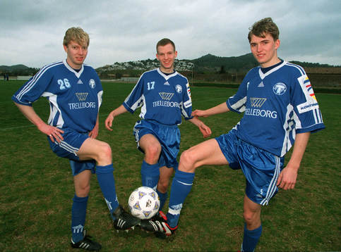 Johan Andersson, Patrik Svensson och Peter Abelsson,