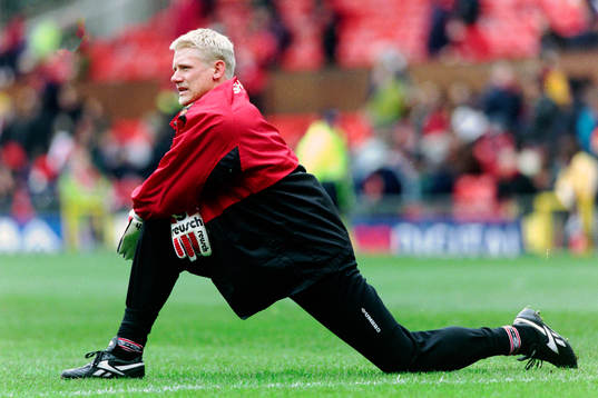Peter Schmeichel, målvakt i Manchester United