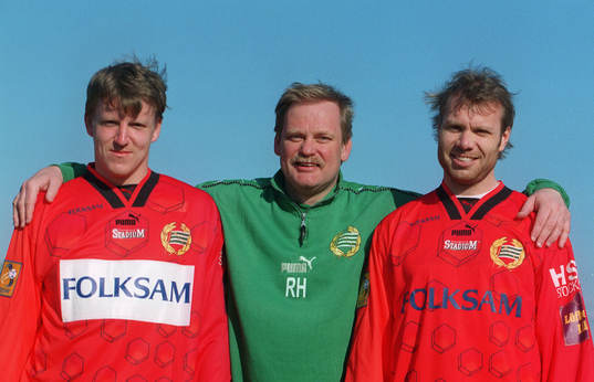 Thomas Höglund, Ronnie Hellström och Lars Eriksson,