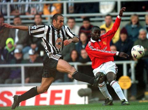 Laurent Chavet och Andy Cole