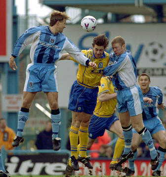 Roland Nilsson, Ashley Ward och David Burrows