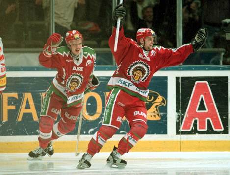 Ishockey, Kvartsfinal Fröunda - MODO 4-1.  Kristian