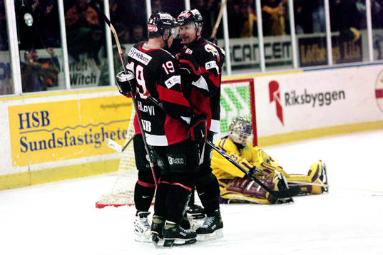 Juha Rllhijärvi och Niclas Sundblad, Malmö jublar