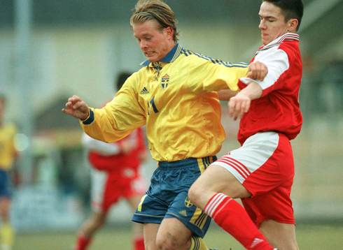 Bläddra bland fler bilder av Fotboll, U21, EM-kval, Sverige - Luxemburg