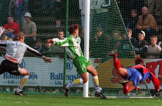 Fotboll, HELSINGBORG - HAMMARBY 1-0. MATTIAS JONSON,