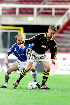 Fotboll, Svenska Cupen, Kvartsfinal, AIK - Trelleborg, 1-0