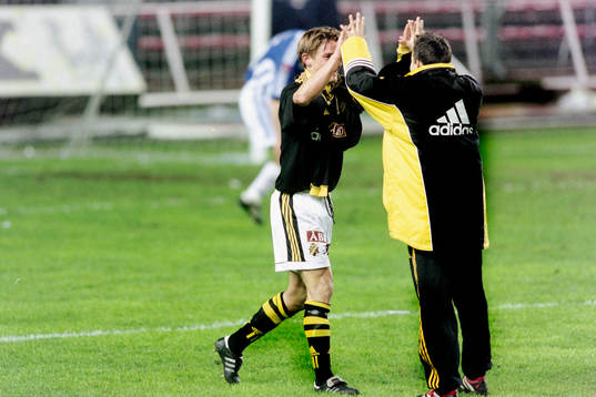 Fotboll, Svenska Cupen, Kvartsfinal, AIK - Trelleborg, 1-0