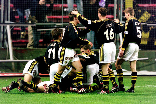 Fotboll, Svenska Cupen, Kvartsfinal, AIK - Trelleborg, 1-0