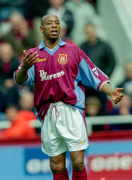 Ian Wright of West Ham