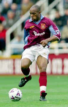 Ian Wright of West Ham