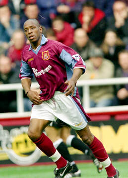 Ian Wright of West Ham