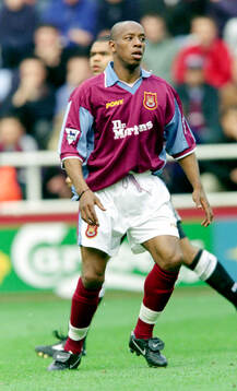 Ian Wright of West Ham