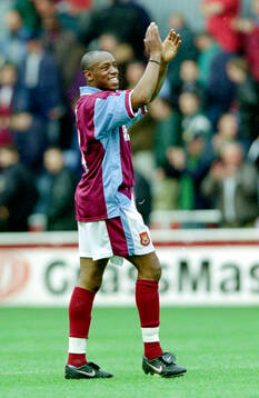 Ian Wright of West Ham