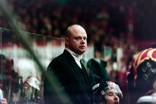 Roger Melin, tränare i Brynäs