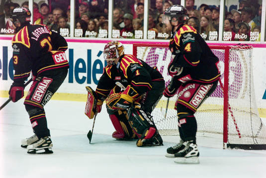 Brynäs målvakt Johan Holmqvist
