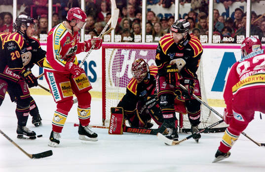 Brynäs målvakt Johan Holmqvist