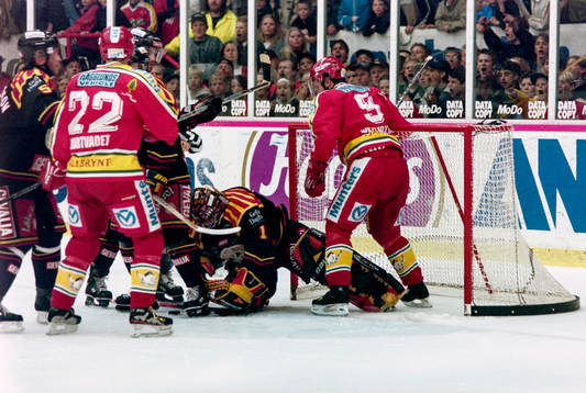 Brynäs målvakt Johan Holmqvist