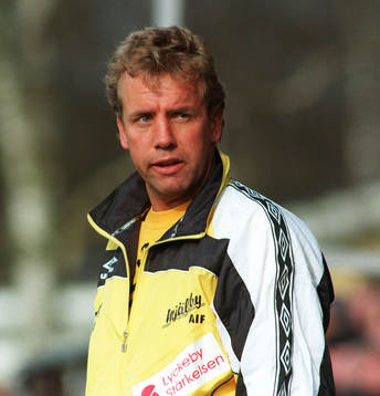 Hans Larsson, tränare Mjällby